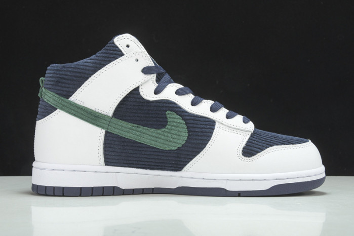 Nike Dunk High Sports Specialties White Navy  DH0953-400
