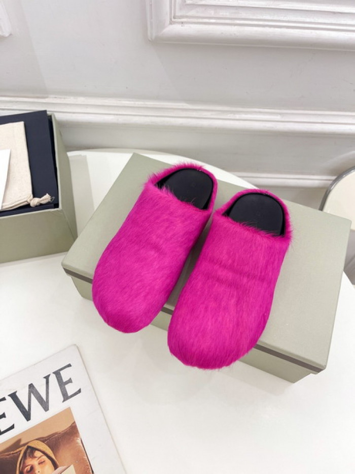 MA SLIDE PINK FUSSBETT SABOT LOAFERS COPSHOE MAR-01