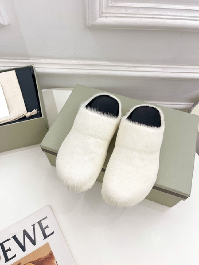 MA SLIDE  WHITE FUSSBETT SABOT LOAFERS COPSHOE MAR-05