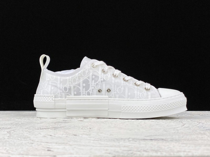 D1R* B23 OBLIQUE LOF TOP SNEAKER white T00853H059