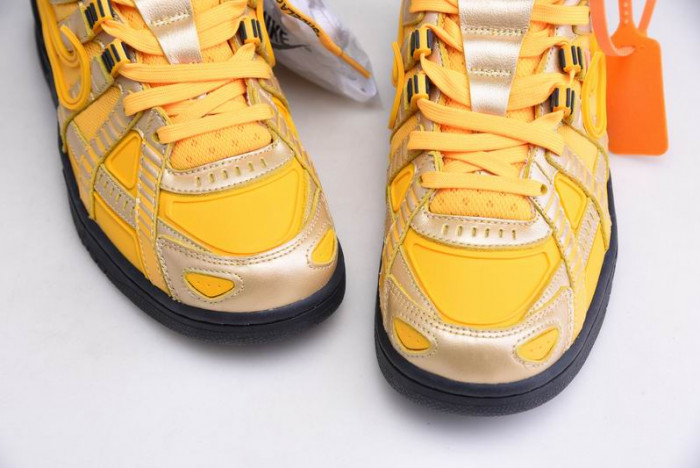 OF x Nike Air Rubber Dunk “University Gold”  CU6015-700