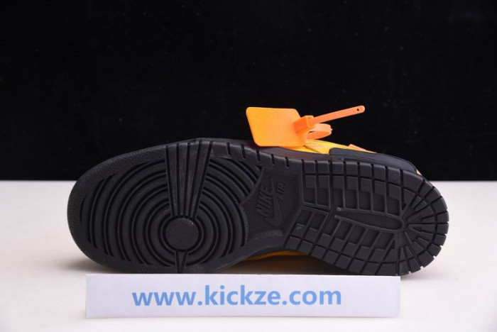 OF x Nike Air Rubber Dunk “University Gold”  CU6015-700