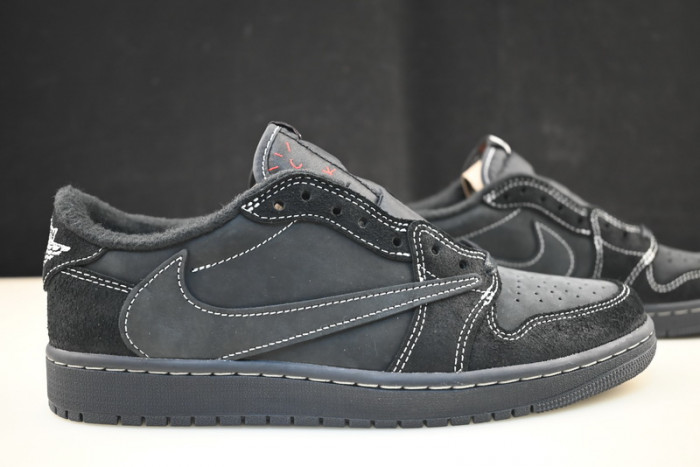 Travis Scott x Air Jordan 1 Low OG  Black/Phantom  DM7866-001