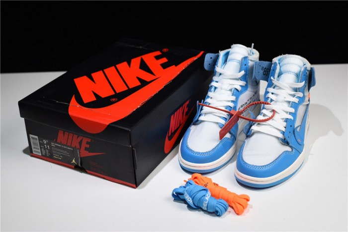 OF Air Jordan 1 Powder Blue UNC AQ0818-148