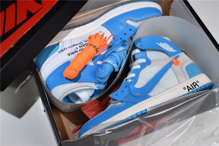OF Air Jordan 1 Powder Blue UNC AQ0818-148