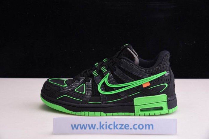OF x Nike Air Rubber Dunk “Green Strike”  CU6015-001