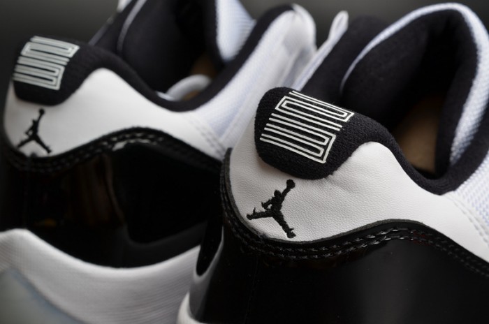 AIR JORDAN 11 RETRO LOF "CONCORD" BLACK/ WHITE  mens 528895-153
