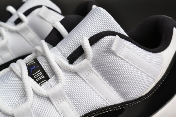 AIR JORDAN 11 RETRO LOF "CONCORD" BLACK/ WHITE  mens 528895-153