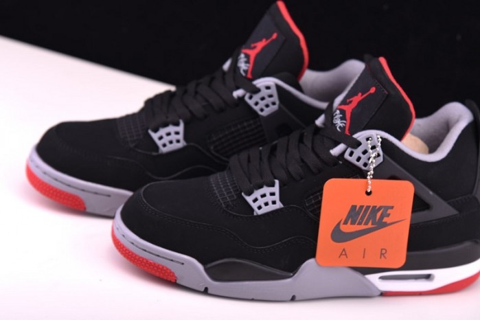 Jordan 4 Bred/ Black Cement (2019) - 308497-060