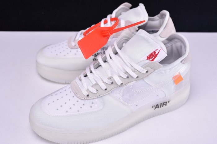 NIKE AIR FORCE 1 LOF OF All White AO4606-100
